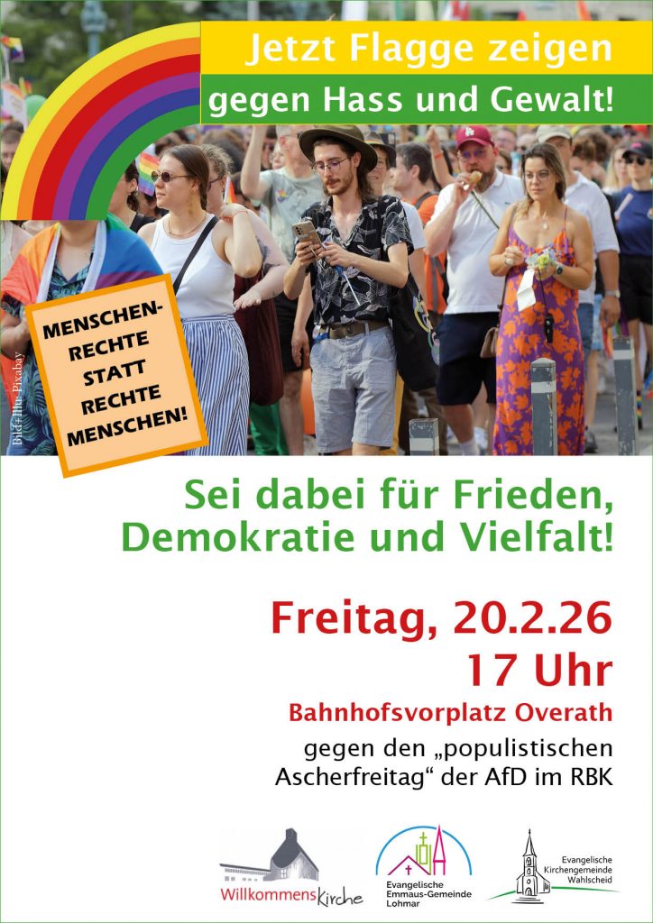 Demo für Vielfalt und Demokratie
