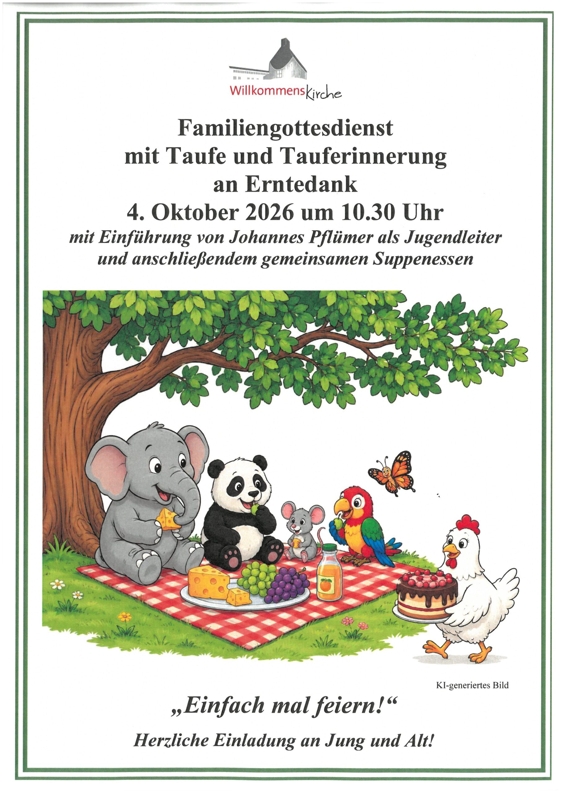 Erntedank – einfach mal feiern!
